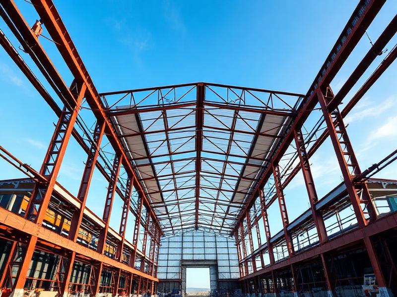Industrijska čelična konstrukcija
