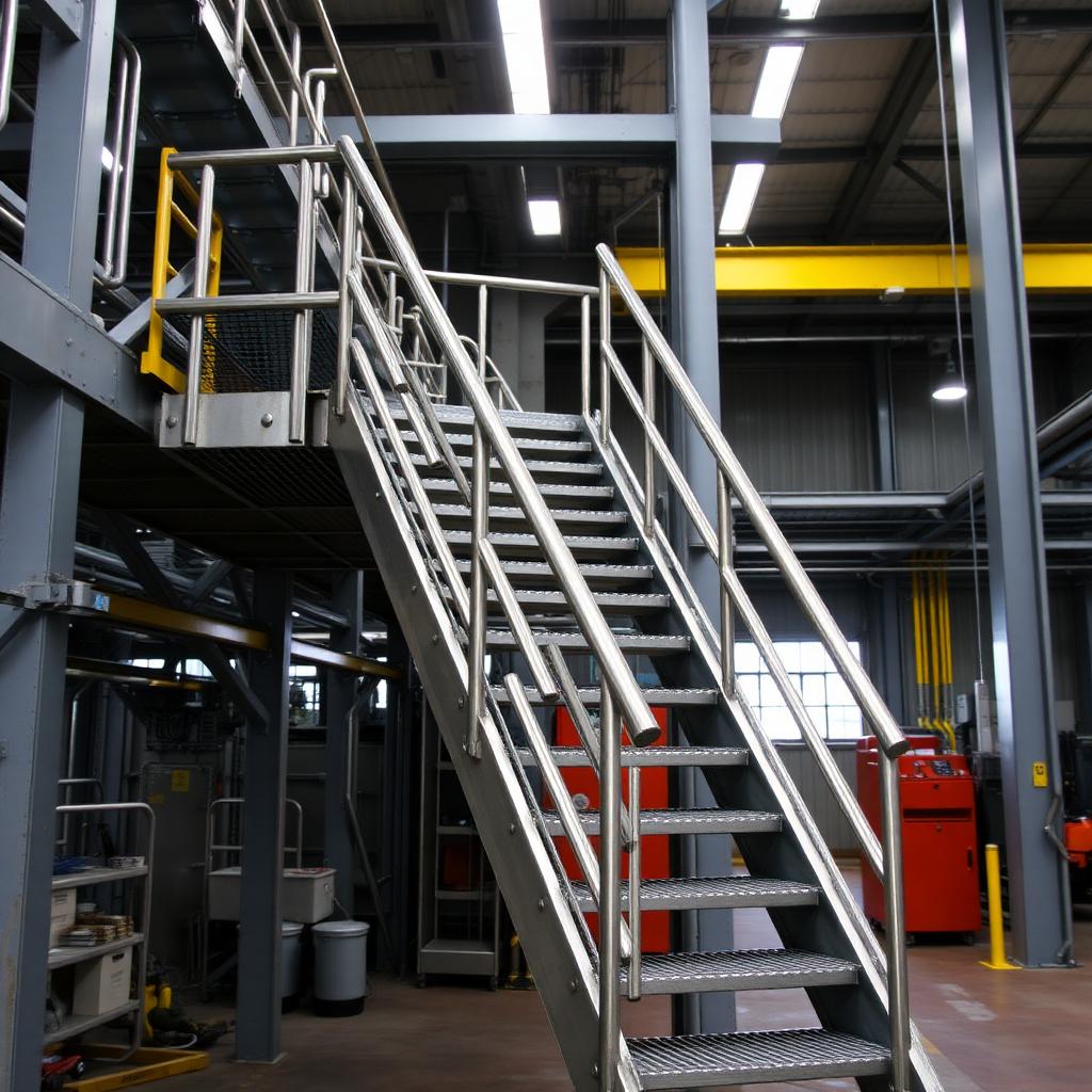 Industrijska evakuacijska stepeništa