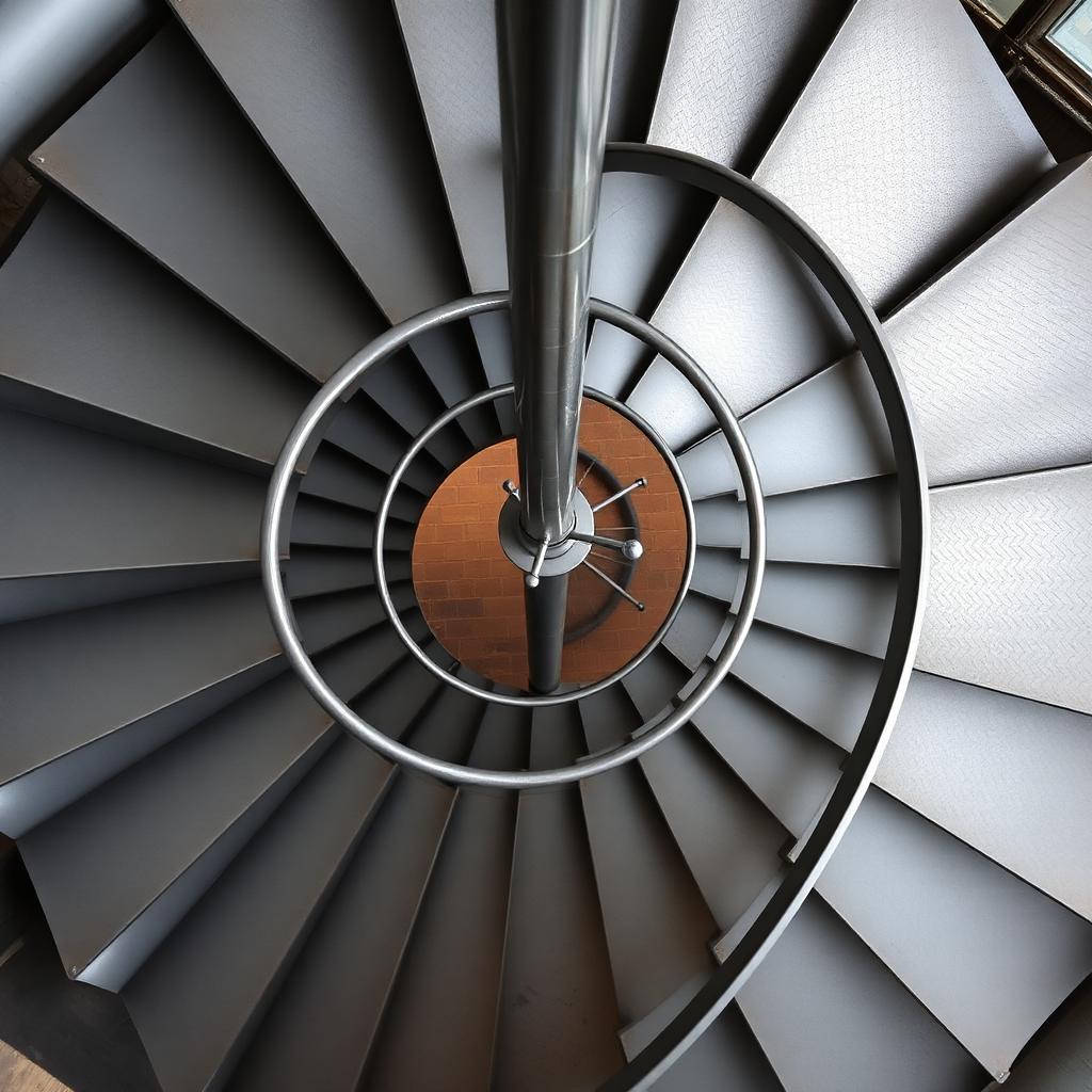 Čelična spiralna stepeništa